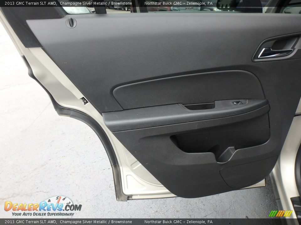 2013 GMC Terrain SLT AWD Champagne Silver Metallic / Brownstone Photo #19