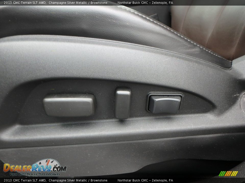 2013 GMC Terrain SLT AWD Champagne Silver Metallic / Brownstone Photo #21