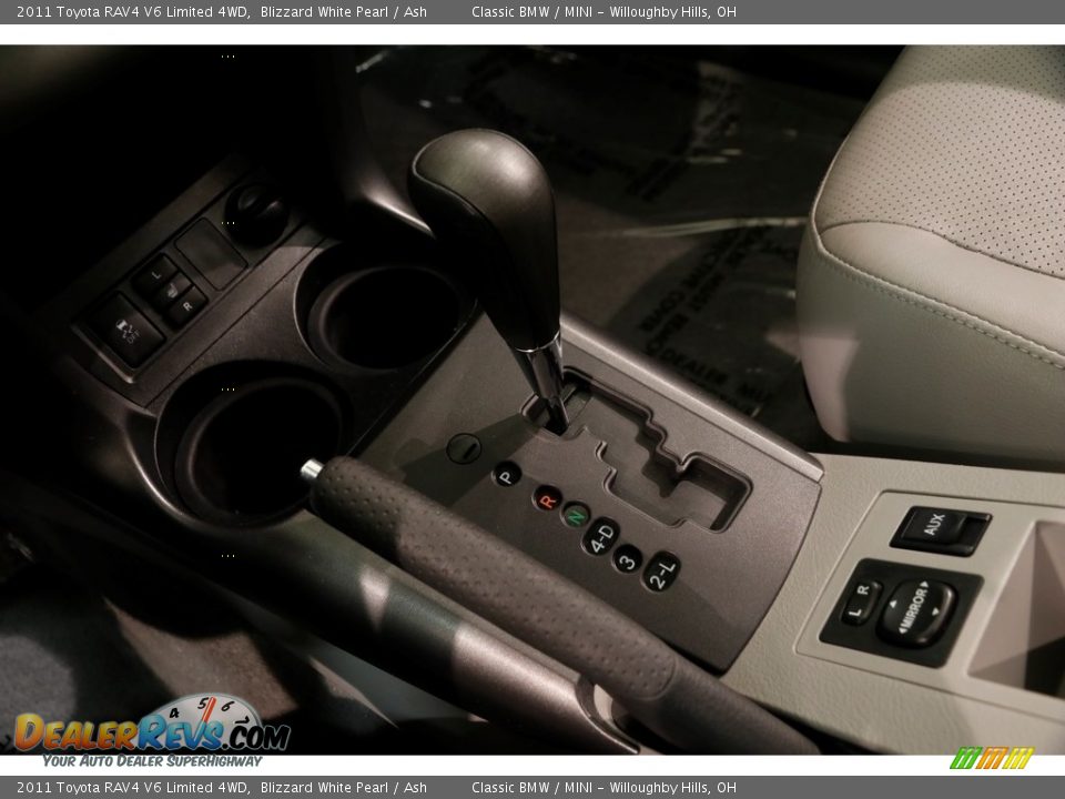 2011 Toyota RAV4 V6 Limited 4WD Blizzard White Pearl / Ash Photo #13