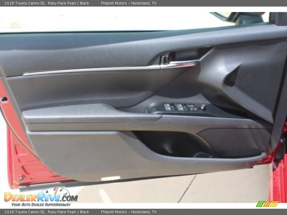 2018 Toyota Camry SE Ruby Flare Pearl / Black Photo #12