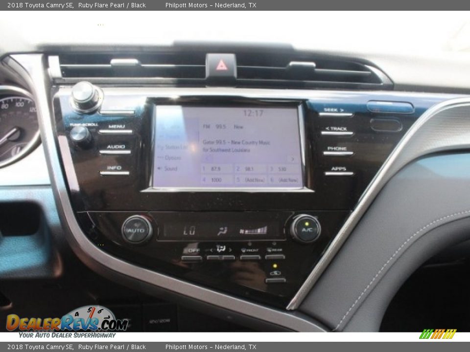 2018 Toyota Camry SE Ruby Flare Pearl / Black Photo #16