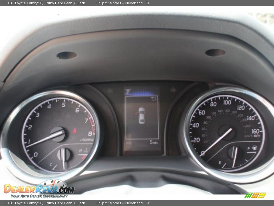 2018 Toyota Camry SE Ruby Flare Pearl / Black Photo #20