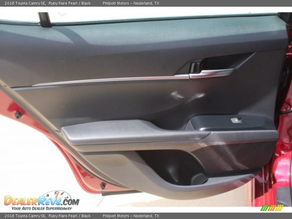 2018 Toyota Camry SE Ruby Flare Pearl / Black Photo #22
