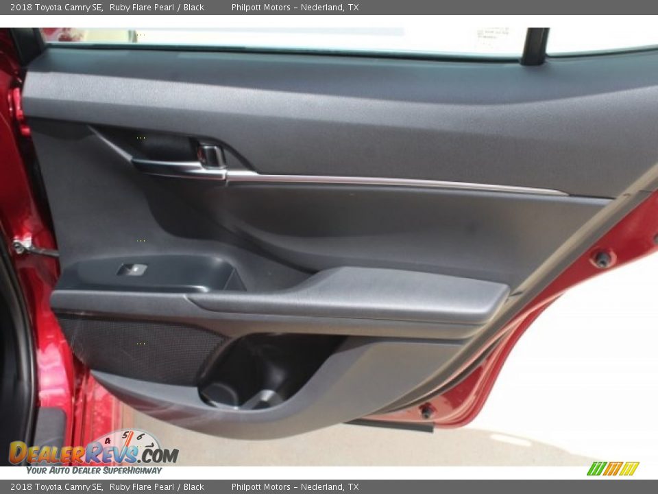 2018 Toyota Camry SE Ruby Flare Pearl / Black Photo #27