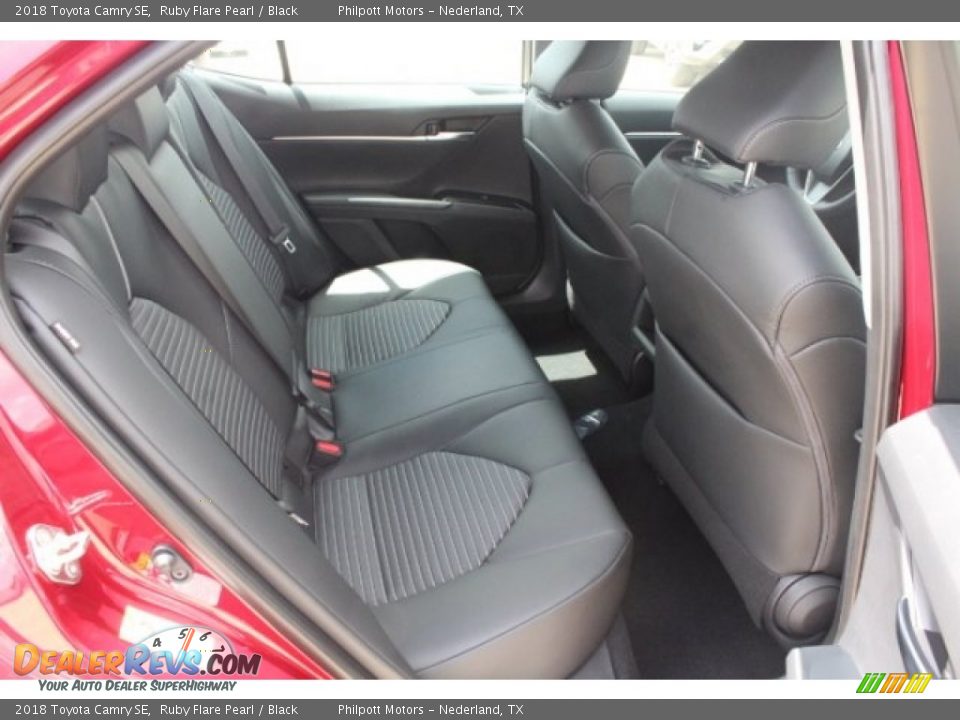 2018 Toyota Camry SE Ruby Flare Pearl / Black Photo #28