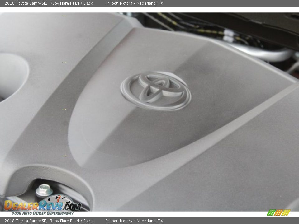 2018 Toyota Camry SE Ruby Flare Pearl / Black Photo #33