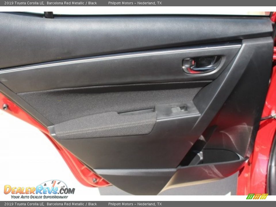 2019 Toyota Corolla LE Barcelona Red Metallic / Black Photo #21
