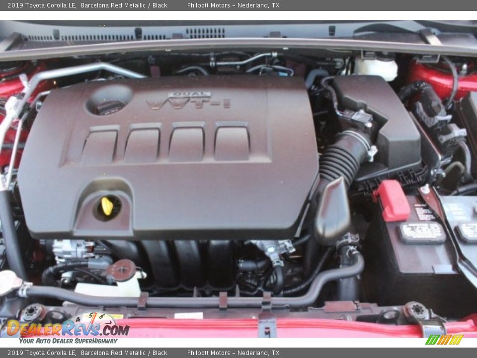 2019 Toyota Corolla LE Barcelona Red Metallic / Black Photo #31