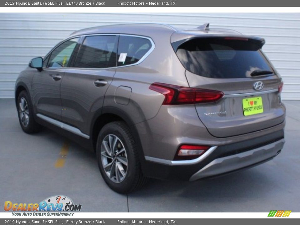 2019 Hyundai Santa Fe SEL Plus Earthy Bronze / Black Photo #7