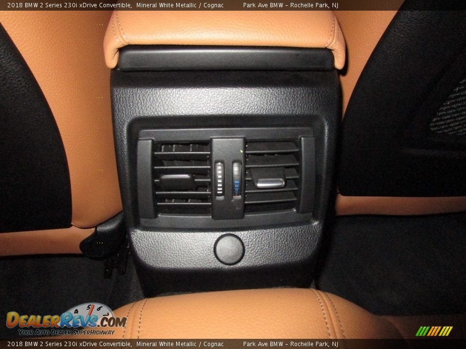 2018 BMW 2 Series 230i xDrive Convertible Mineral White Metallic / Cognac Photo #22