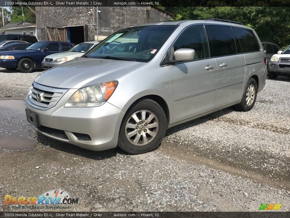 2009 Honda Odyssey EX-L Silver Pearl Metallic / Gray Photo #1
