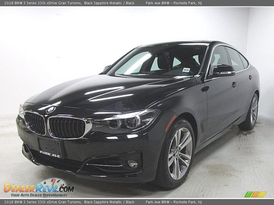 2018 BMW 3 Series 330i xDrive Gran Turismo Black Sapphire Metallic / Black Photo #1
