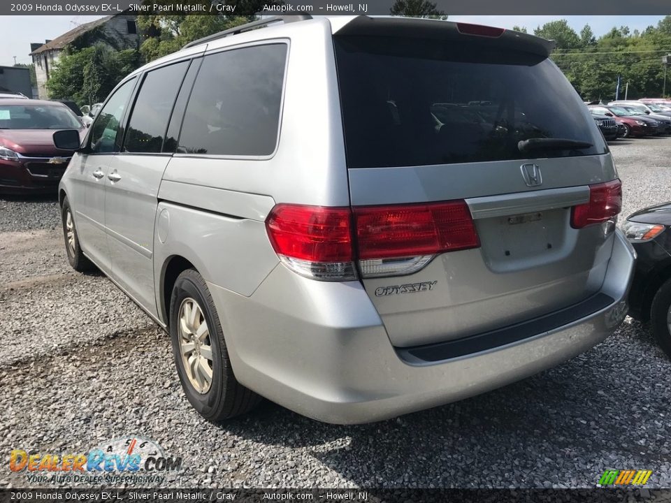 2009 Honda Odyssey EX-L Silver Pearl Metallic / Gray Photo #5