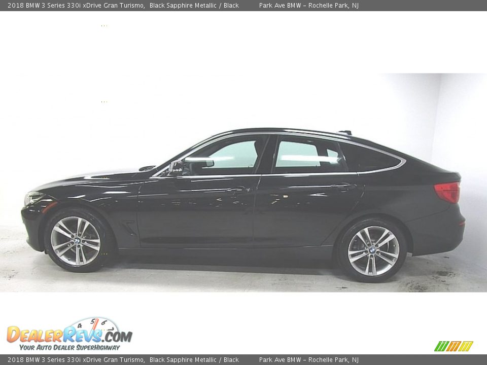 2018 BMW 3 Series 330i xDrive Gran Turismo Black Sapphire Metallic / Black Photo #2