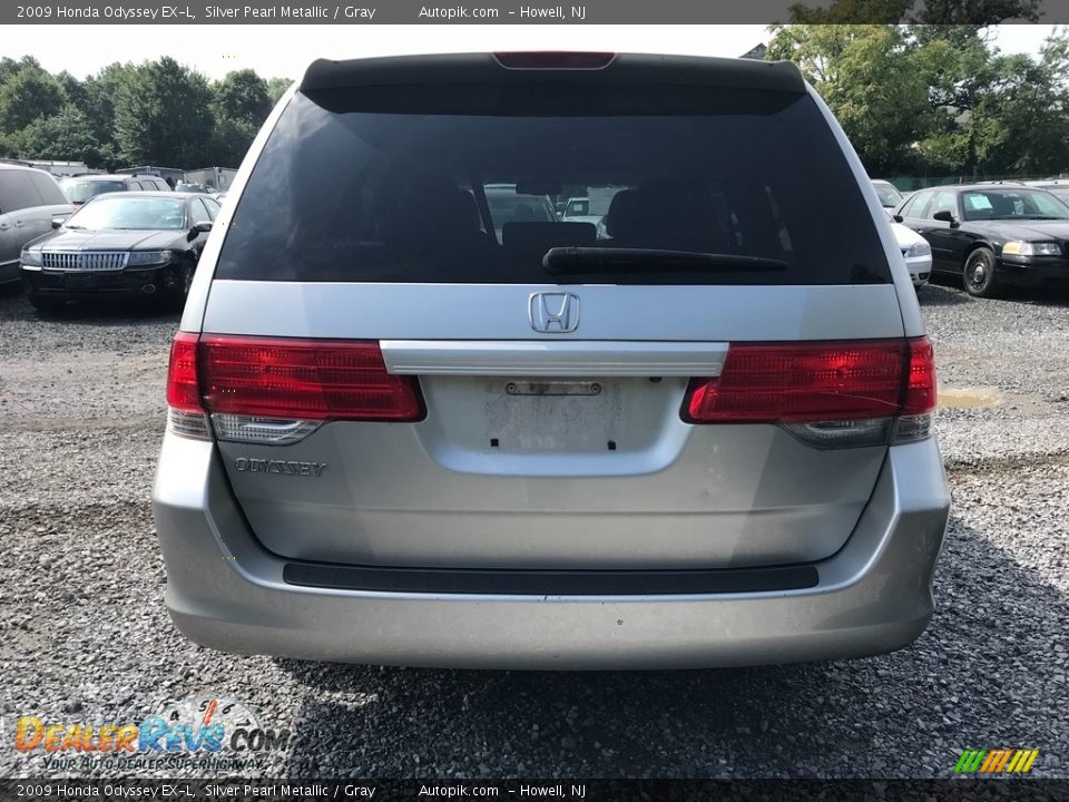 2009 Honda Odyssey EX-L Silver Pearl Metallic / Gray Photo #6