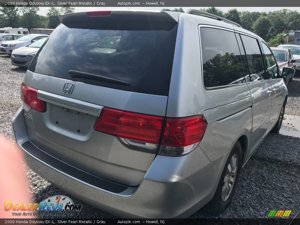 2009 Honda Odyssey EX-L Silver Pearl Metallic / Gray Photo #7
