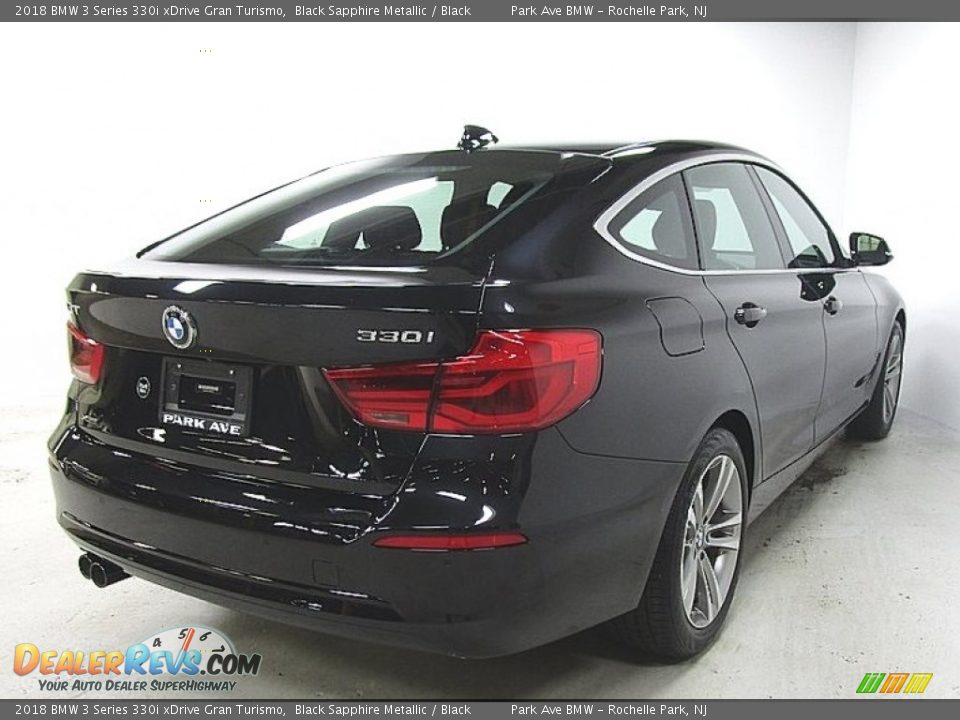 2018 BMW 3 Series 330i xDrive Gran Turismo Black Sapphire Metallic / Black Photo #5