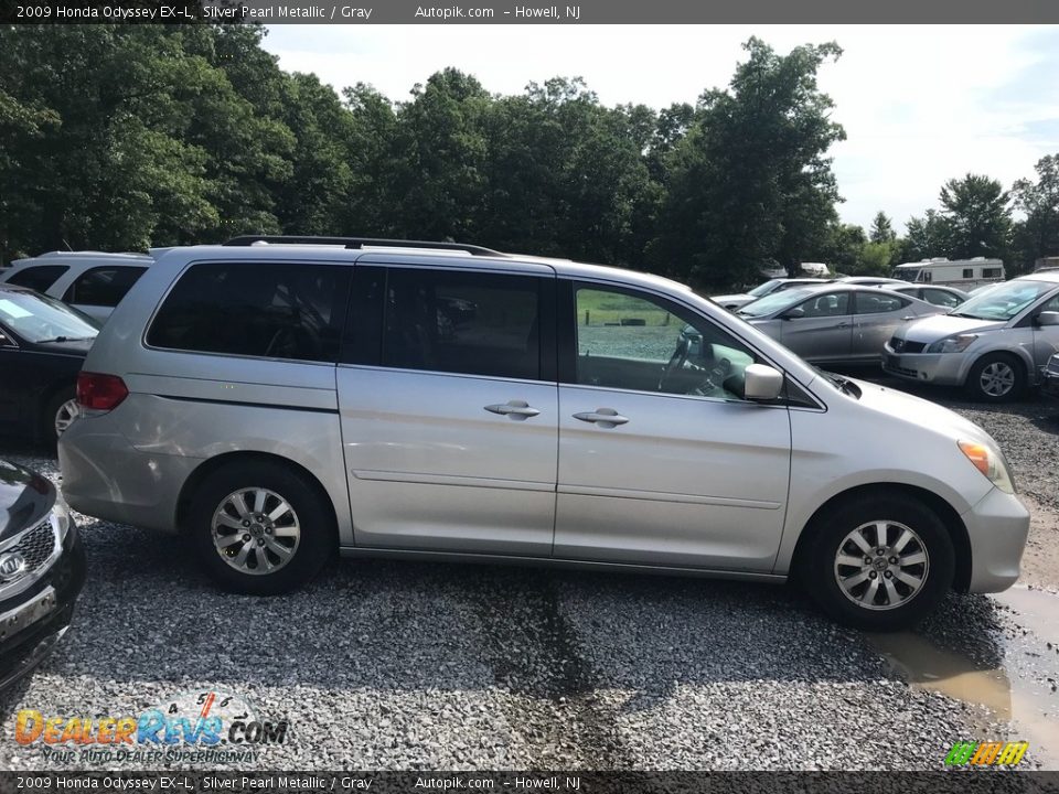 2009 Honda Odyssey EX-L Silver Pearl Metallic / Gray Photo #8