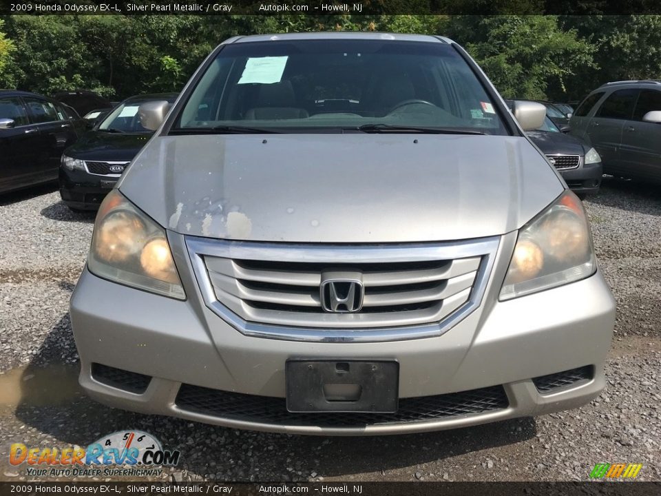 2009 Honda Odyssey EX-L Silver Pearl Metallic / Gray Photo #10