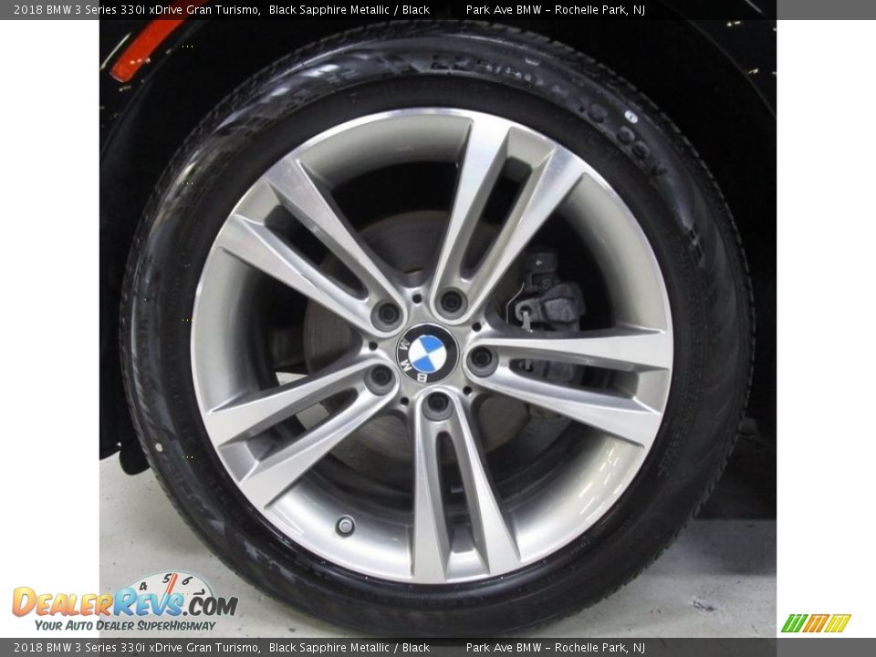 2018 BMW 3 Series 330i xDrive Gran Turismo Black Sapphire Metallic / Black Photo #31