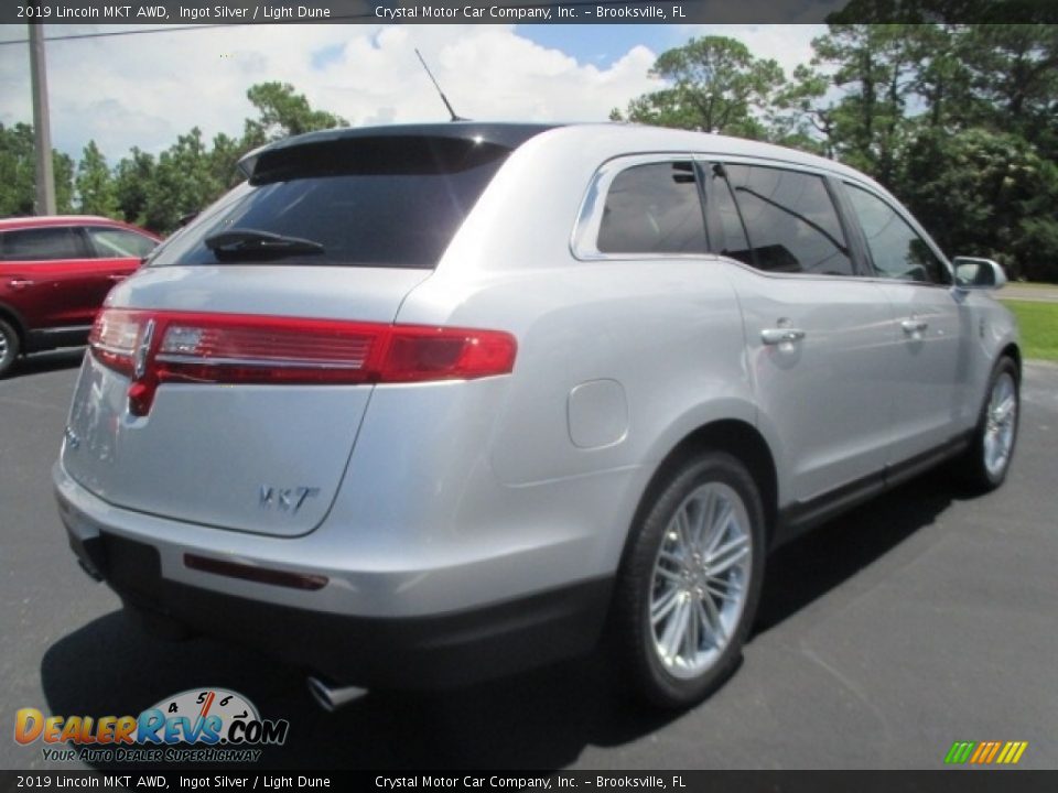 2019 Lincoln MKT AWD Ingot Silver / Light Dune Photo #4