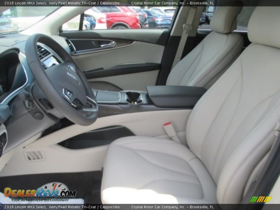 2018 Lincoln MKX Select Ivory Pearl Metallic Tri-Coat / Cappuccino Photo #5