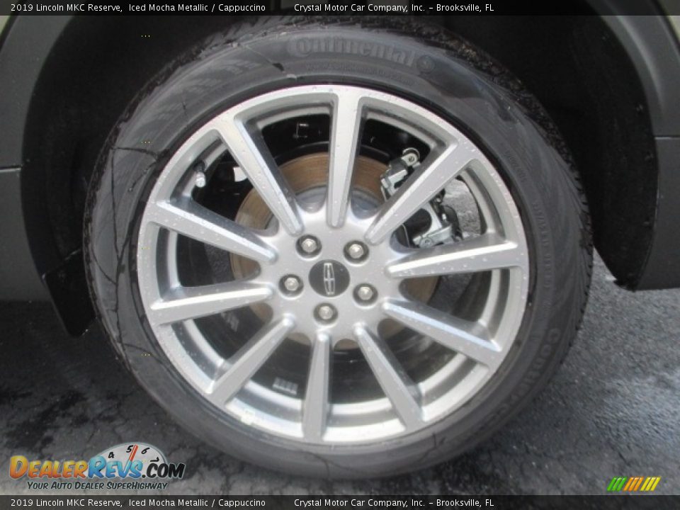 2019 Lincoln MKC Reserve Iced Mocha Metallic / Cappuccino Photo #12