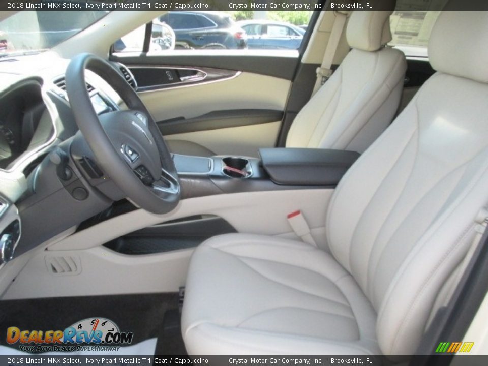 2018 Lincoln MKX Select Ivory Pearl Metallic Tri-Coat / Cappuccino Photo #5