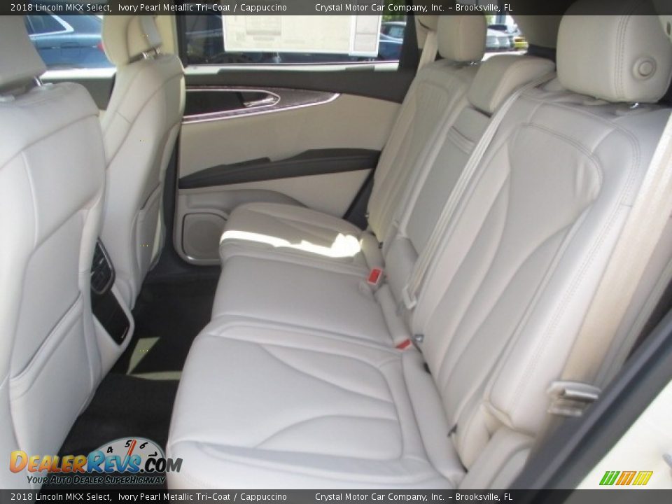 2018 Lincoln MKX Select Ivory Pearl Metallic Tri-Coat / Cappuccino Photo #6