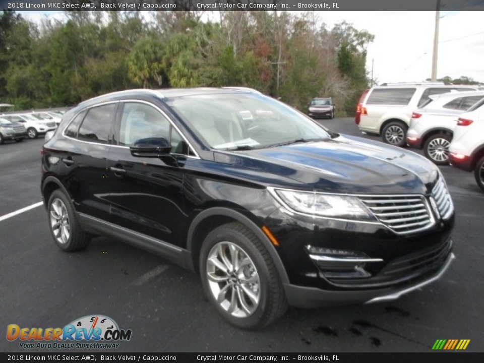 2018 Lincoln MKC Select AWD Black Velvet / Cappuccino Photo #1