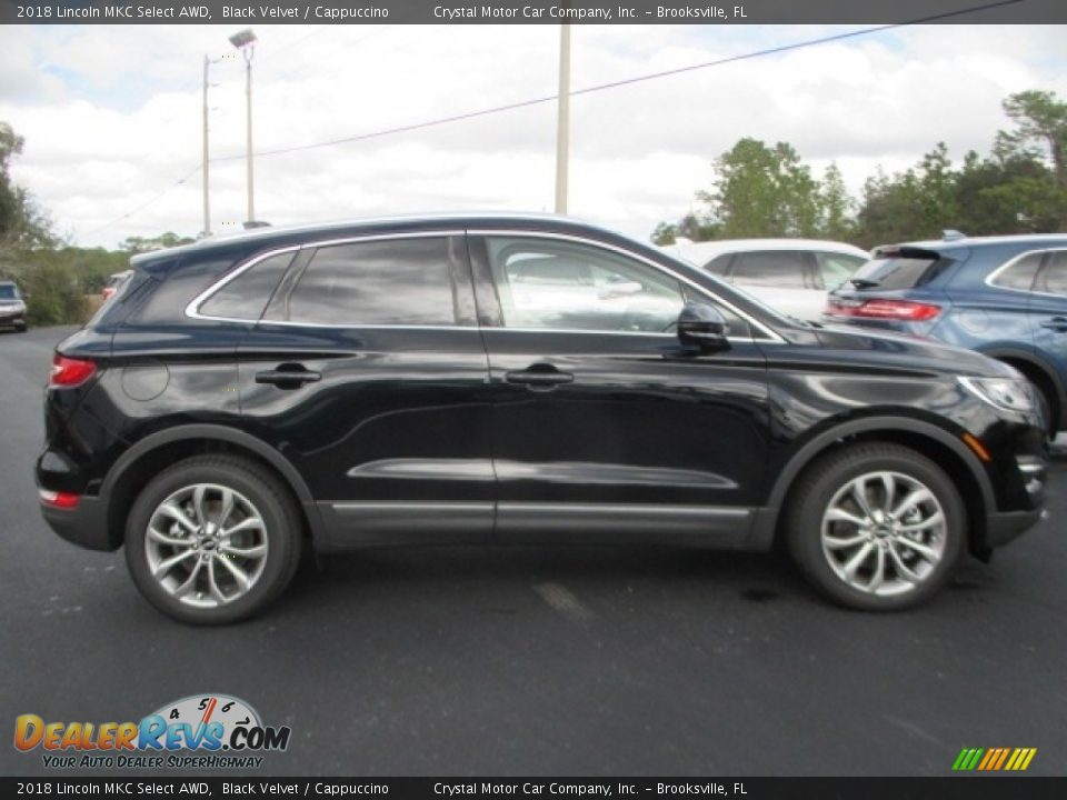 2018 Lincoln MKC Select AWD Black Velvet / Cappuccino Photo #3