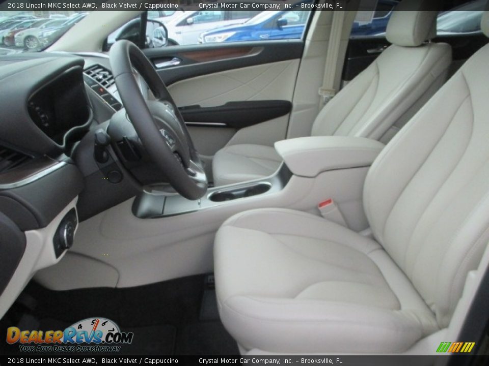 2018 Lincoln MKC Select AWD Black Velvet / Cappuccino Photo #5