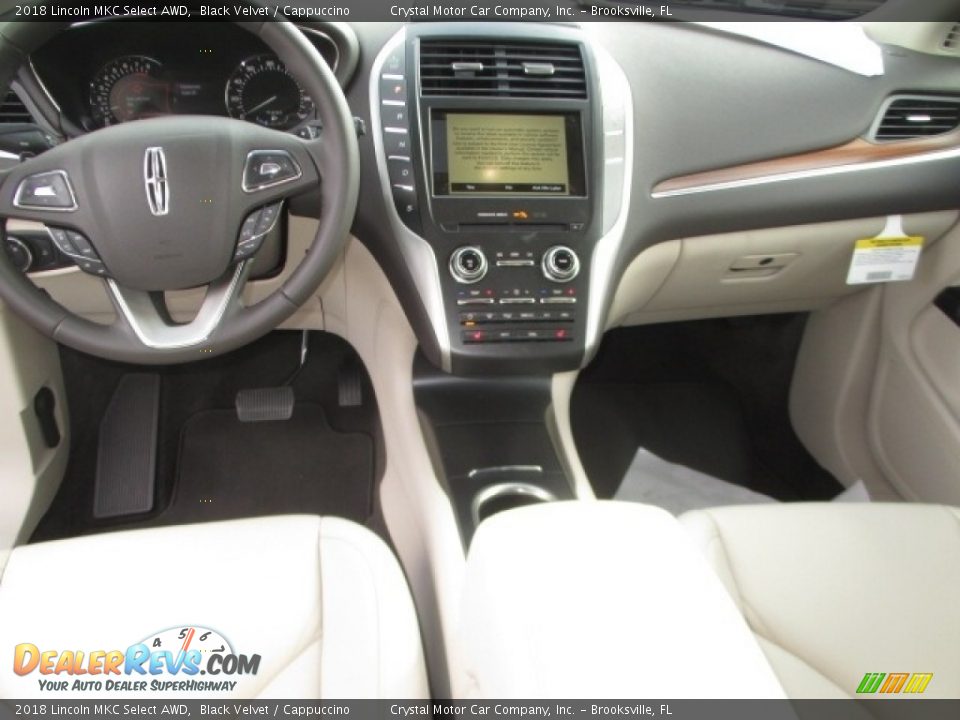 2018 Lincoln MKC Select AWD Black Velvet / Cappuccino Photo #7