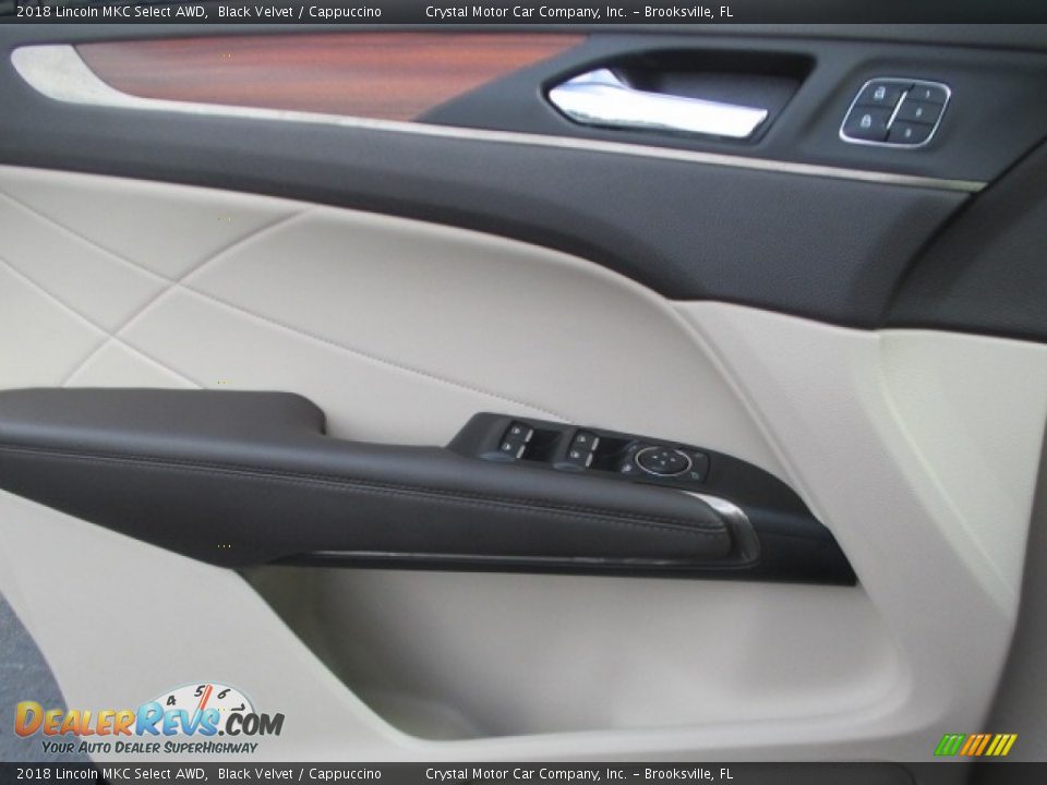 2018 Lincoln MKC Select AWD Black Velvet / Cappuccino Photo #10
