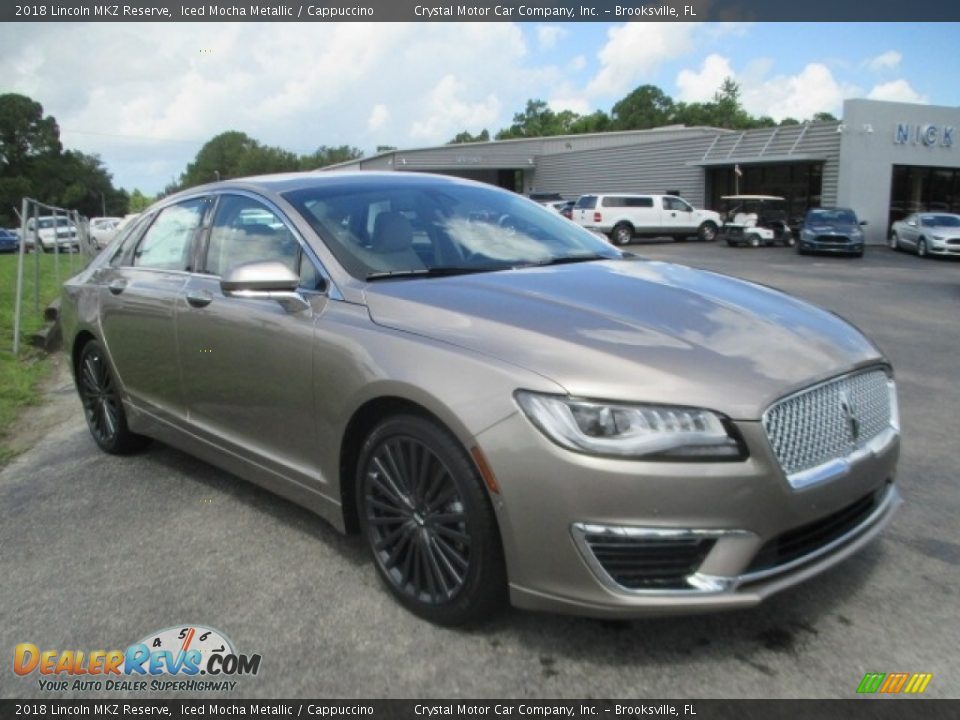 2018 Lincoln MKZ Reserve Iced Mocha Metallic / Cappuccino Photo #1