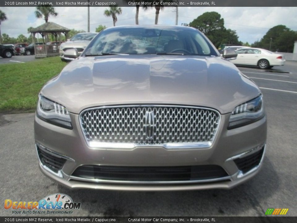 2018 Lincoln MKZ Reserve Iced Mocha Metallic / Cappuccino Photo #2