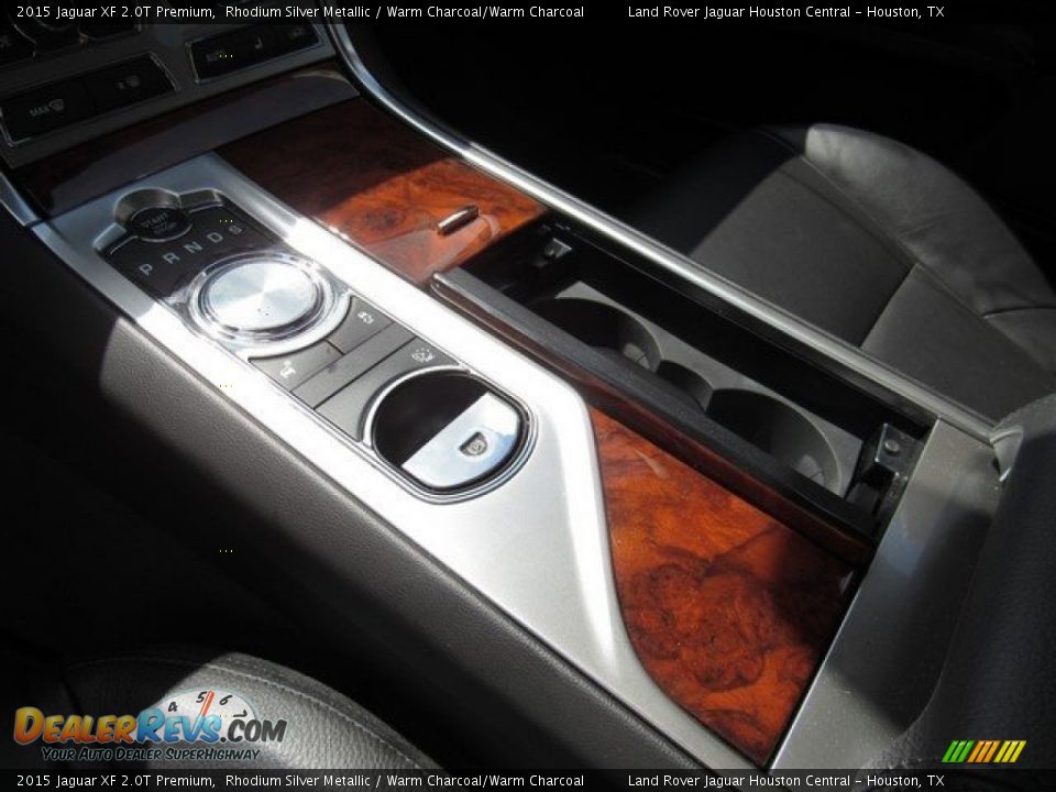 2015 Jaguar XF 2.0T Premium Rhodium Silver Metallic / Warm Charcoal/Warm Charcoal Photo #31