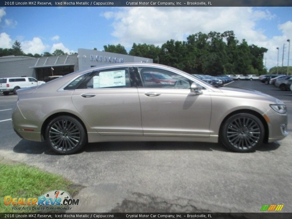 2018 Lincoln MKZ Reserve Iced Mocha Metallic / Cappuccino Photo #3