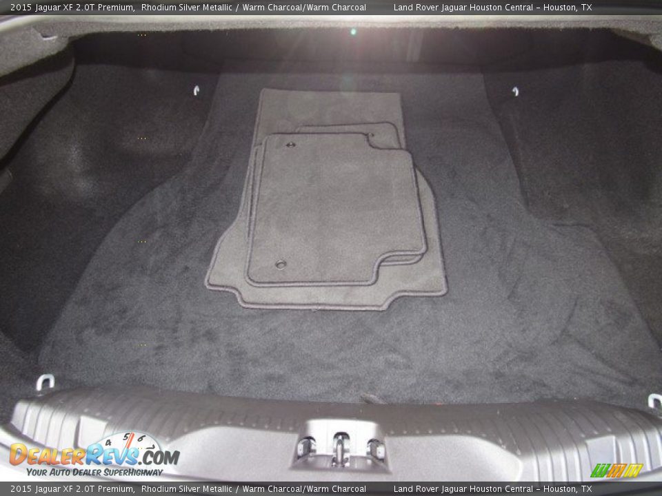 2015 Jaguar XF 2.0T Premium Rhodium Silver Metallic / Warm Charcoal/Warm Charcoal Photo #33