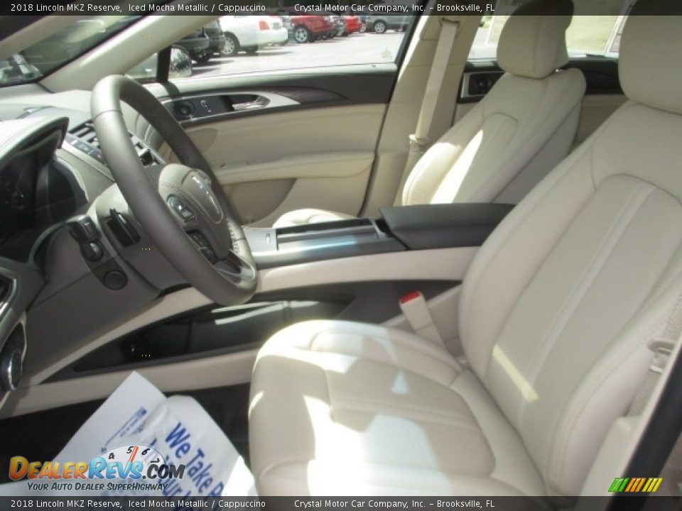 2018 Lincoln MKZ Reserve Iced Mocha Metallic / Cappuccino Photo #5