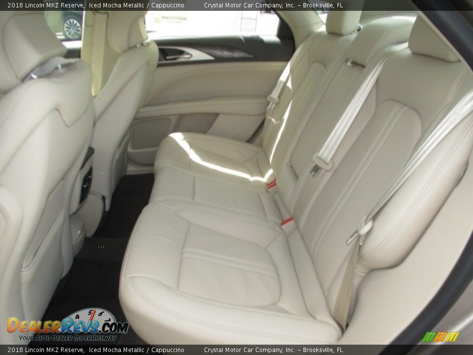 2018 Lincoln MKZ Reserve Iced Mocha Metallic / Cappuccino Photo #6
