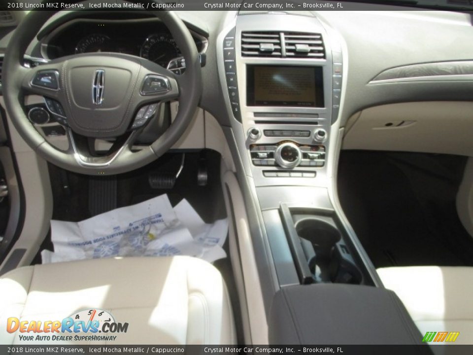 2018 Lincoln MKZ Reserve Iced Mocha Metallic / Cappuccino Photo #7