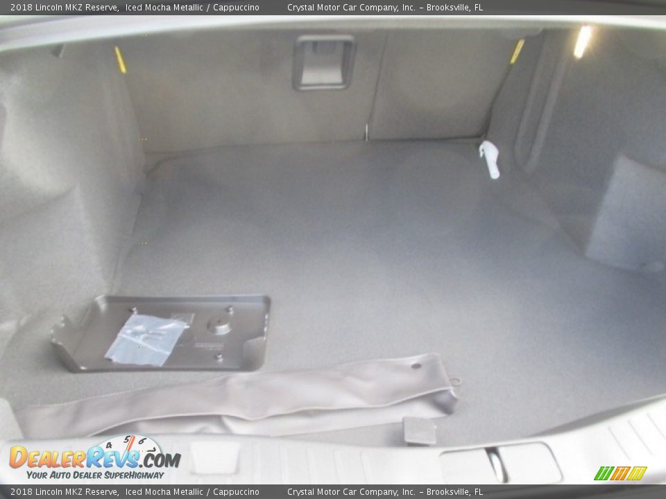 2018 Lincoln MKZ Reserve Iced Mocha Metallic / Cappuccino Photo #11