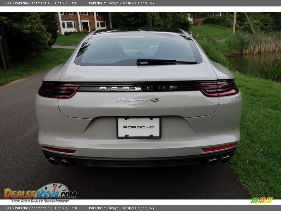 2018 Porsche Panamera 4S Chalk / Black Photo #5