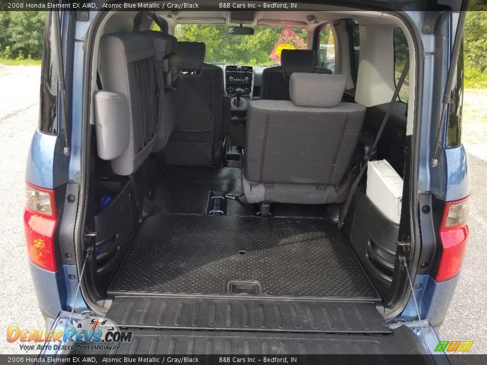 2008 Honda Element EX AWD Atomic Blue Metallic / Gray/Black Photo #8