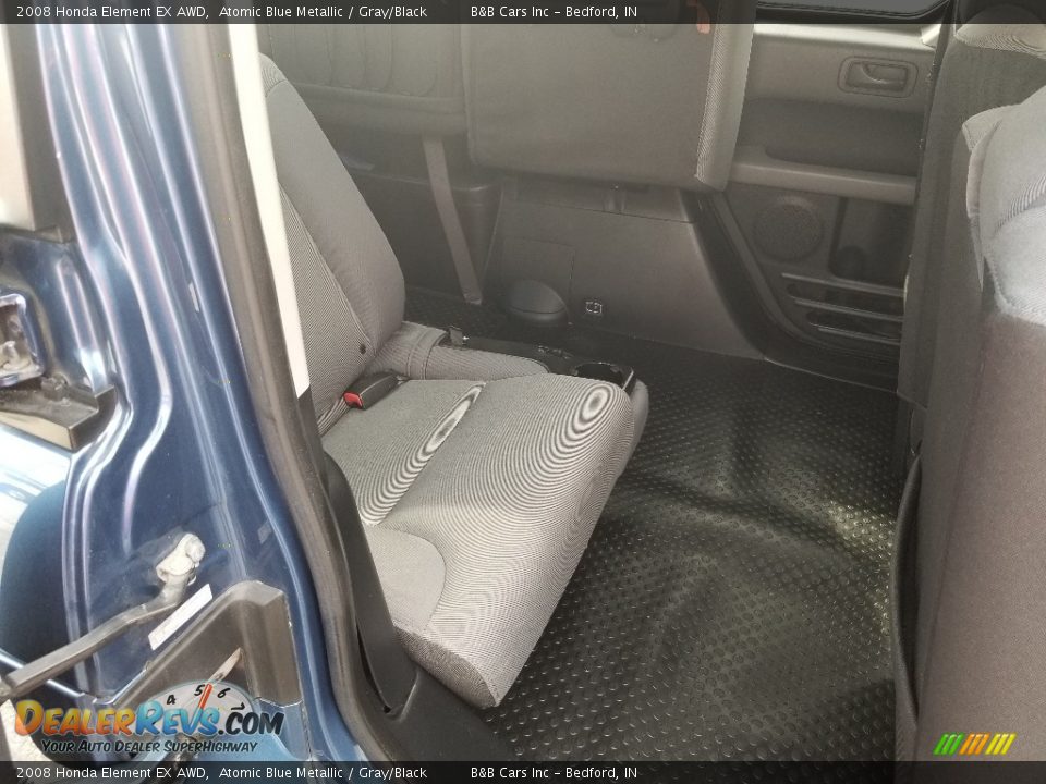 2008 Honda Element EX AWD Atomic Blue Metallic / Gray/Black Photo #12