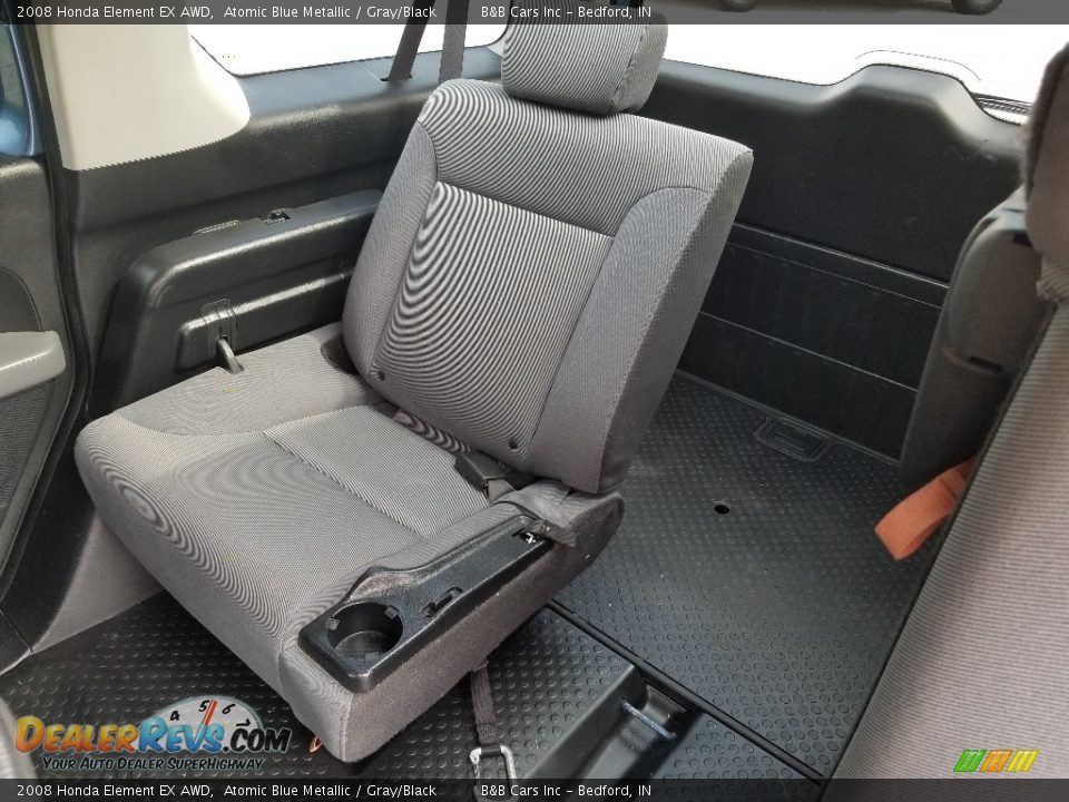 2008 Honda Element EX AWD Atomic Blue Metallic / Gray/Black Photo #19