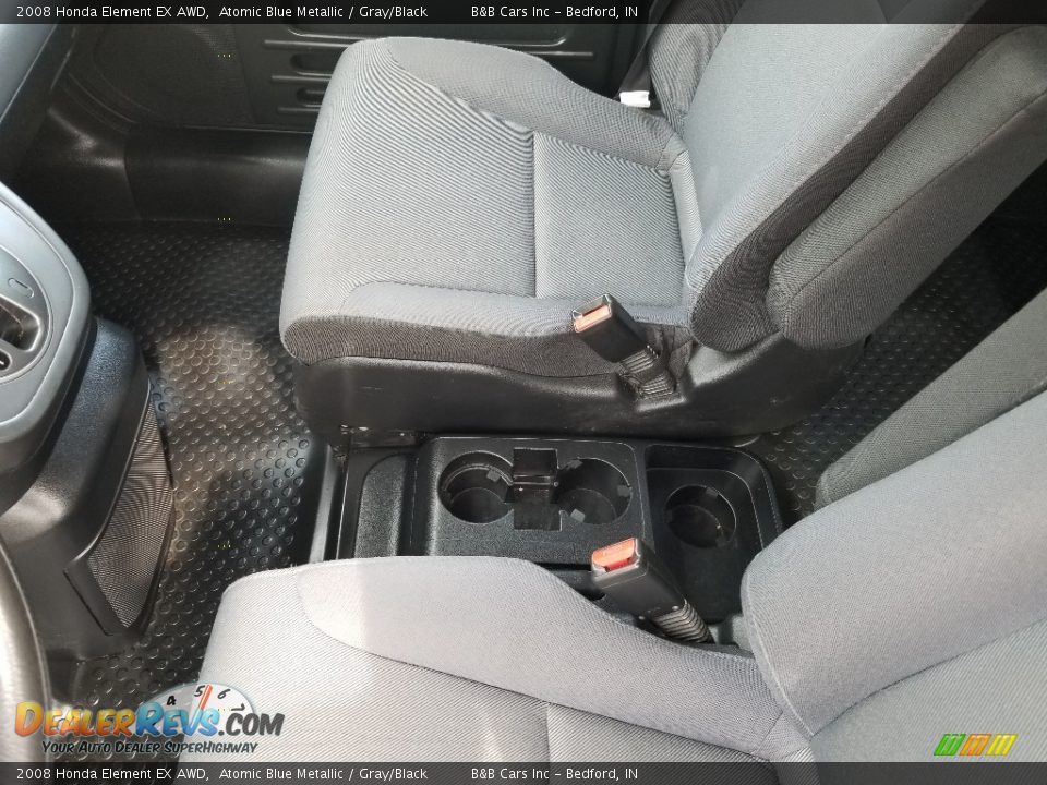 2008 Honda Element EX AWD Atomic Blue Metallic / Gray/Black Photo #22