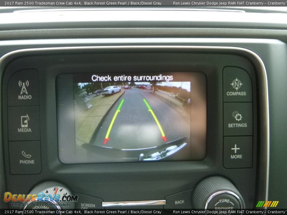 2017 Ram 2500 Tradesman Crew Cab 4x4 Black Forest Green Pearl / Black/Diesel Gray Photo #18