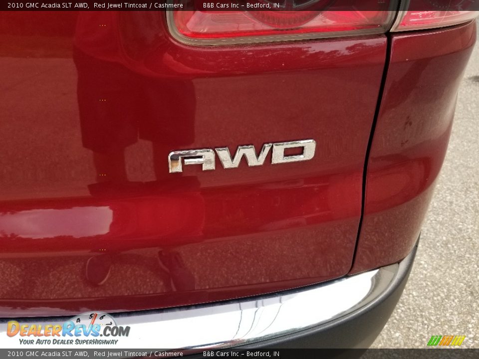 2010 GMC Acadia SLT AWD Red Jewel Tintcoat / Cashmere Photo #6